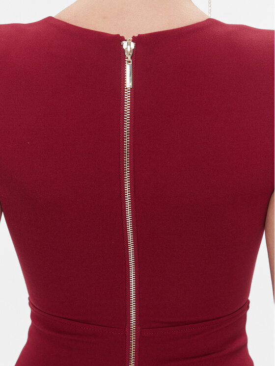 Marciano Guess Marciano Guess Sukienka koktajlowa 4RGK67 6375Z Czerwony Slim Fit