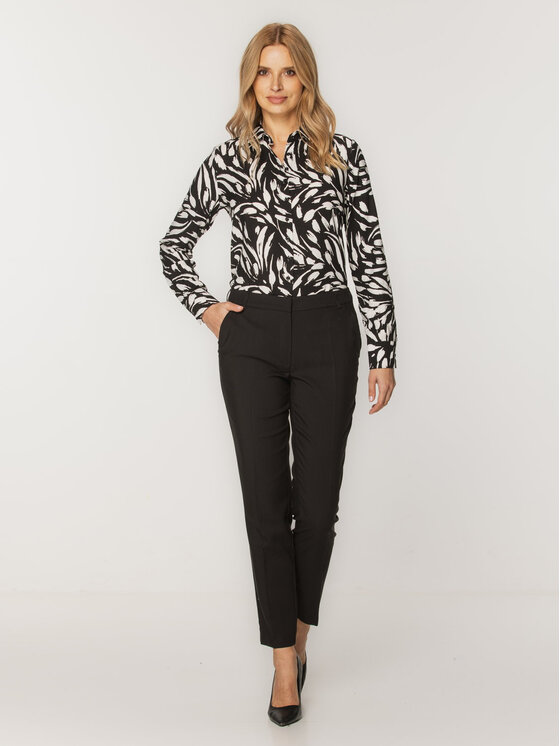 Willsoor Willsoor Koszula 61386 Czarny Regular Fit