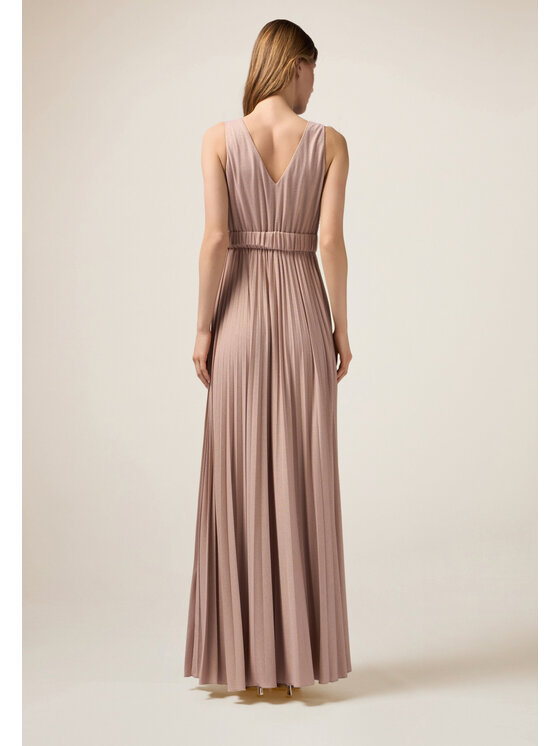 Oltre Oltre Vestito elegante 7416J000836N006 Rosa A-Line Fit