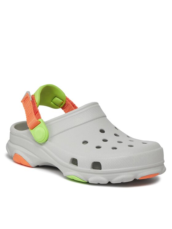 Crocs Crocs Чехли Crocs Classic All Terain Kids Clog 207458 Бял