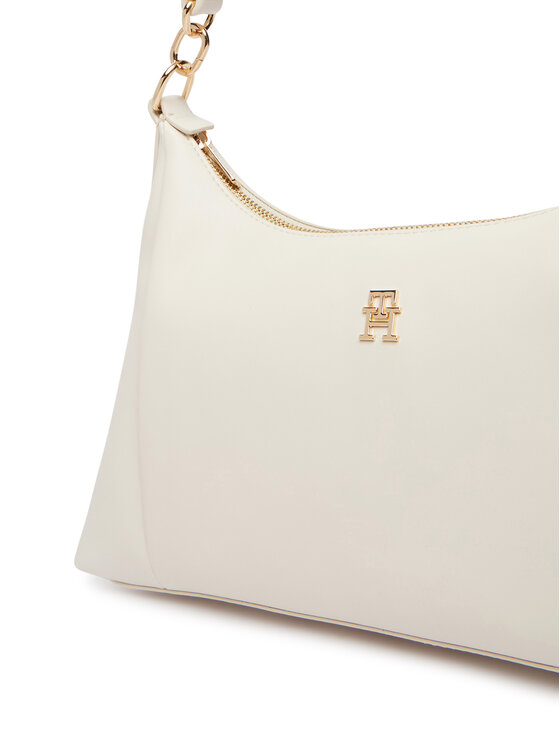 Tommy Hilfiger Tommy Hilfiger Geantă Th Essential Shoulder Bag AW0AW18373 Bej