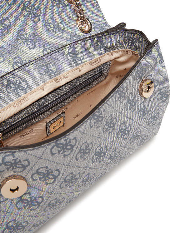 Guess Guess Дамска чанта Katya HWSG96 52210 Син