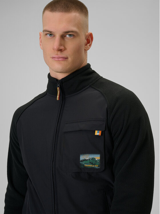 4F 4F Polar MISSION READY Czarny Regular Fit