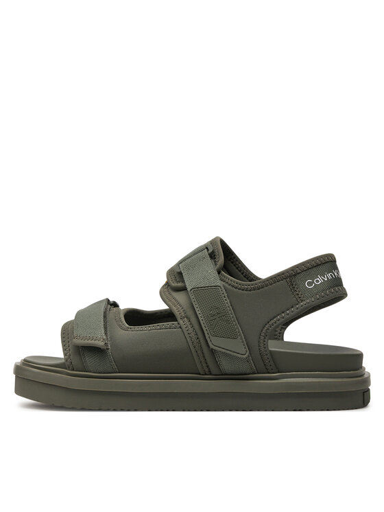 Calvin Klein Jeans Calvin Klein Jeans Basutės Sandal Velcro Np In Mr YM0YM00940 Žalia