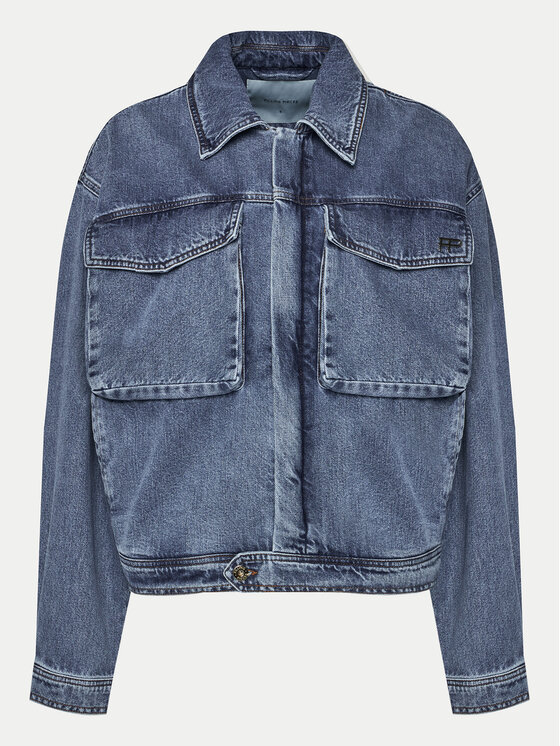 Filling Pieces Filling Pieces Jeansjacke Unisex 78620769975 Blau Regular Fit