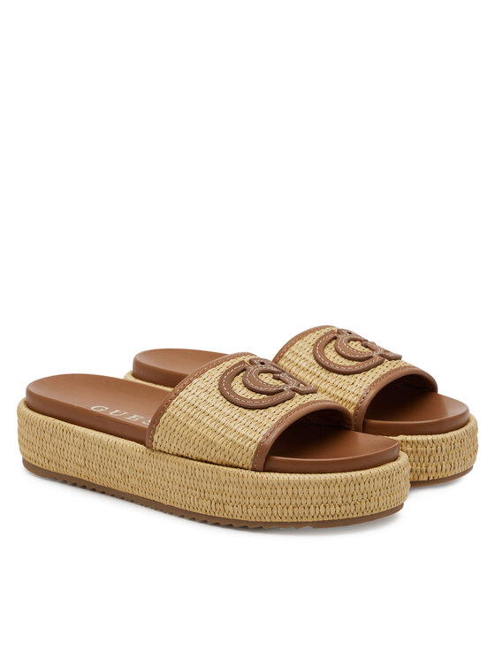 Guess Guess Iešļūcenes FLJLNY FAB19 Bēšs