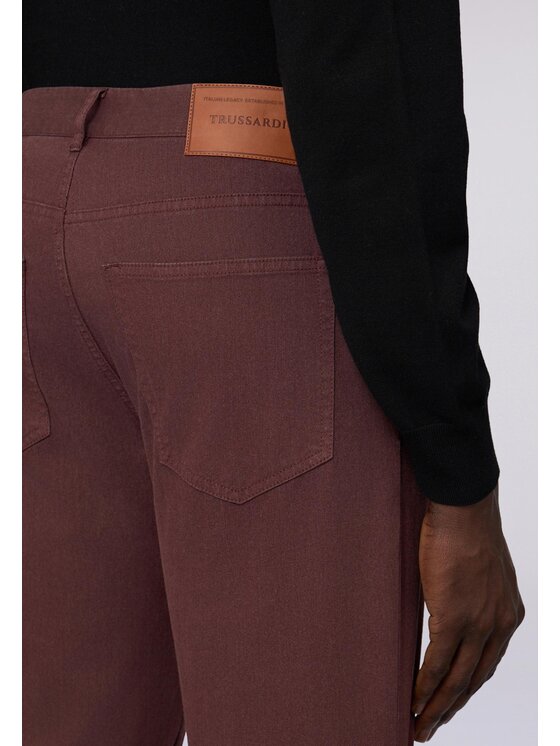 Trussardi Trussardi Pantalone da abito P706H104811N022 Marrone Regular Fit