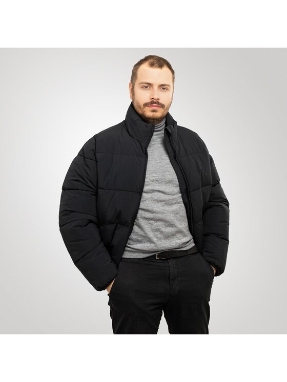 Champion Champion Kurtka zimowa 219195-KK001-NBK_L Czarny Regular Fit