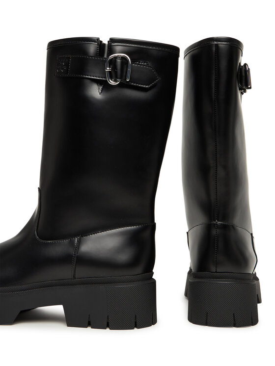 HUGO HUGO Stiefel Kris 50552735 Schwarz
