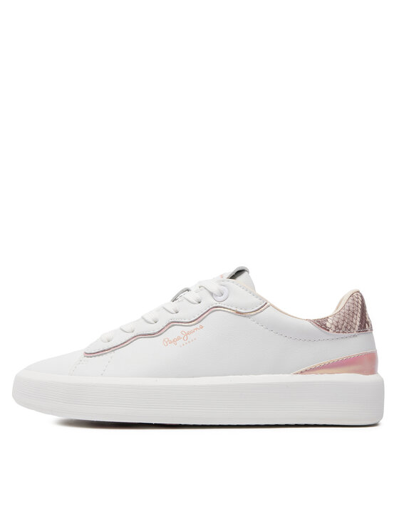 Pepe Jeans Pepe Jeans Sneakersy Dobbie Seal PLS00006 Biały