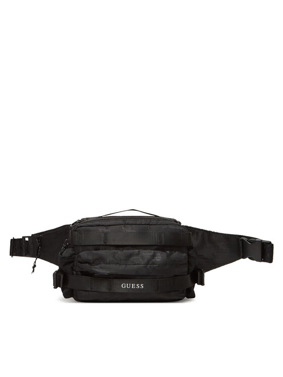 Saszetka nerka Guess, Czarna, HMASNC P5337