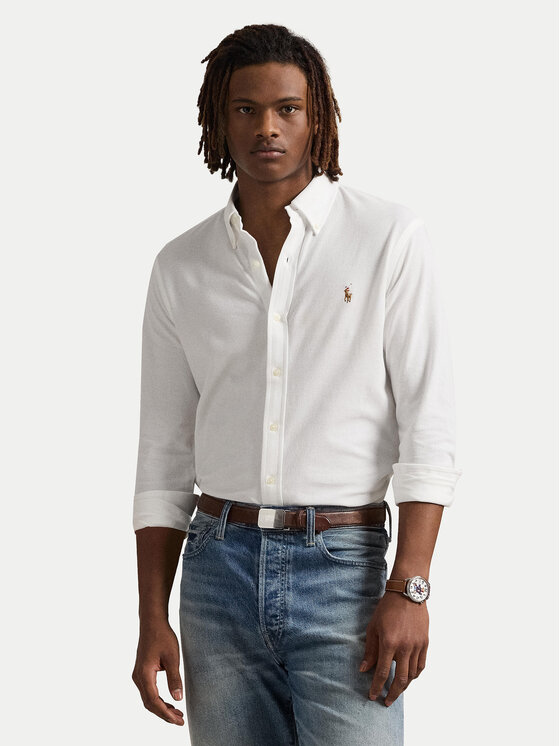 Polo Ralph Lauren Polo Ralph Lauren Cămașă 710979488003 Alb Regular Fit