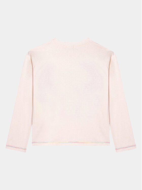 Billieblush Billieblush Bluse U15C01 Écru Regular Fit