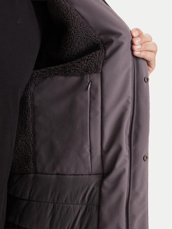 Beverly Hills Polo Club Beverly Hills Polo Club Parka 62KUMP1301 Dunkelgrau Regular Fit