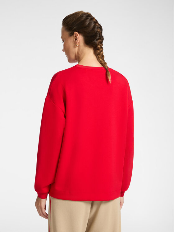 Elena Mirò Elena Mirò Felpa G848Z100427N016 Rosso Boxy Fit