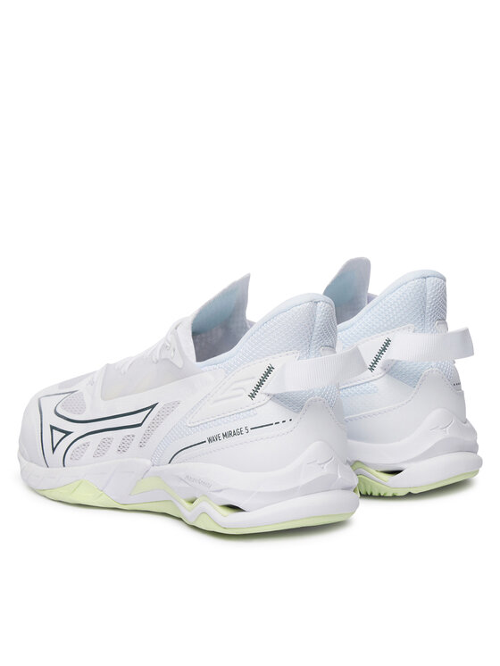 Mizuno Mizuno Παπούτσια Σάλας Wave Mirage 5 X1GB2350 Λευκό