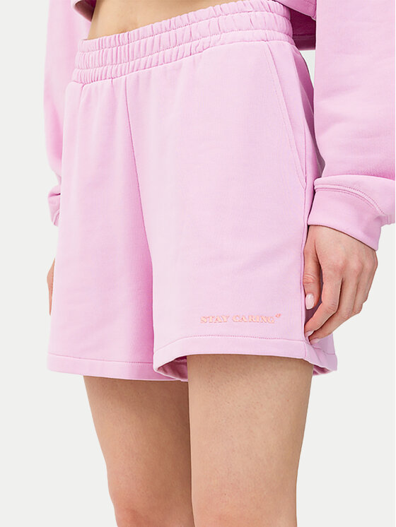 4F 4F Спортни шорти 4FWSS24TSHOF327 Розов Loose Fit