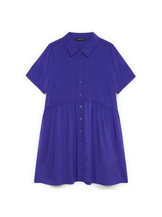 Fiorella Rubino Fiorella Rubino Sukienka codzienna 7085T101770N029 Fioletowy A-Line Fit