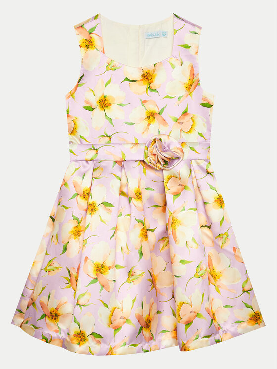 Abel & Lula Abel & Lula Елегантна рокля 5054 Виолетов Regular Fit