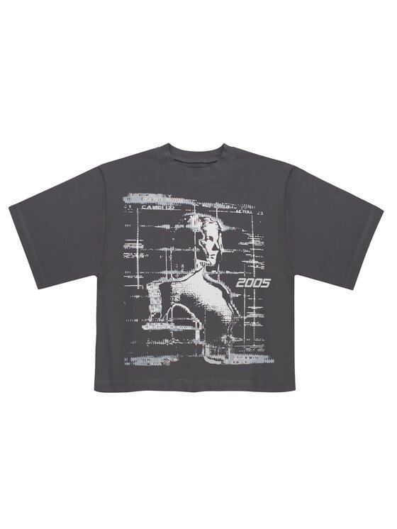 2005 Damski 2005 T-Shirt, rozmiar XL Szary, Vapour Soul