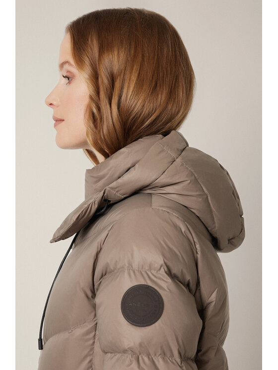 Lancerto Lancerto Kurtka puchowa Makarora KU073225000024 Brązowy Regular Fit