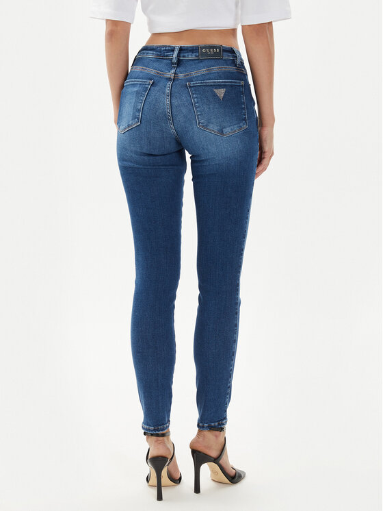 Guess Guess Jeans Power W4YA76 D5E41 Dunkelblau Skinny Fit