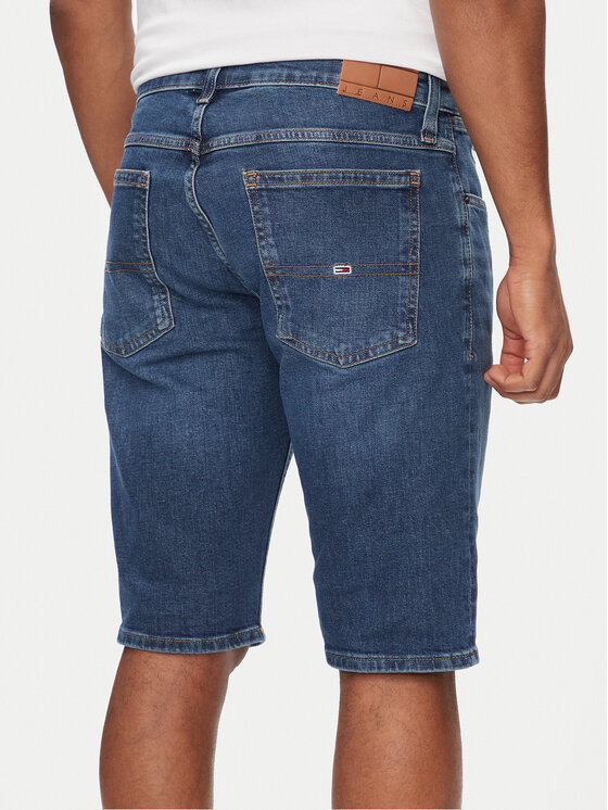 Tommy Jeans Tommy Jeans Дънкови шорти Ronnie DM0DM18791 Син Slim Fit