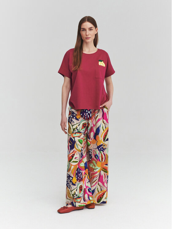 TATUUM TATUUM Tričko MONKI 1 Ružová Classic Fit