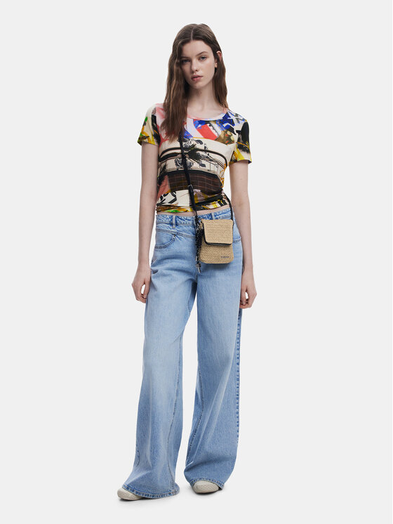 Desigual Desigual Сумка для телефону 25SAYO02 Бежевий