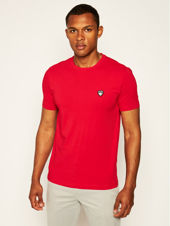 T-shirt 8NPTL7 PJ03Z 1450 Rosso Regular Fit