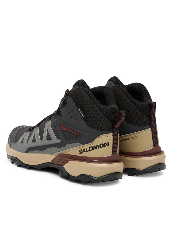 Salomon Salomon Trekking čevlji X Ultra 360 Mid Gore-Tex L47743300 Siva