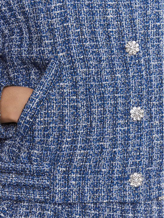 Custommade Custommade Преходно яке Frances 999830881 Син Relaxed Fit