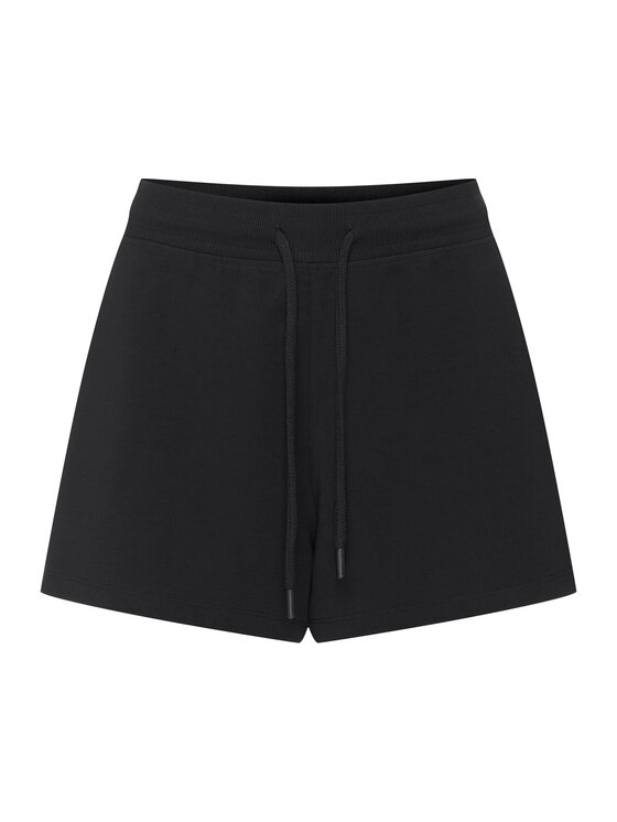 Esotiq Esotiq Szorty materiałowe 42806 Czarny Regular Fit