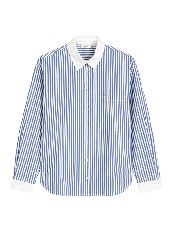 Marc O'Polo Denim Marc O'Polo Denim Krekls 500 0006 774 Zils Regular Fit