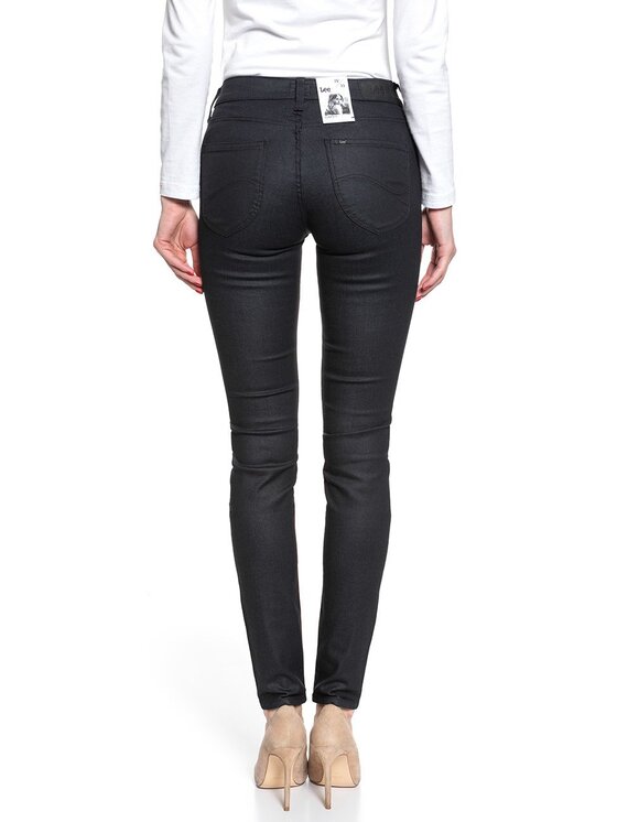 Lee Lee Jeansy SCARLETT Czarny Skinny Fit