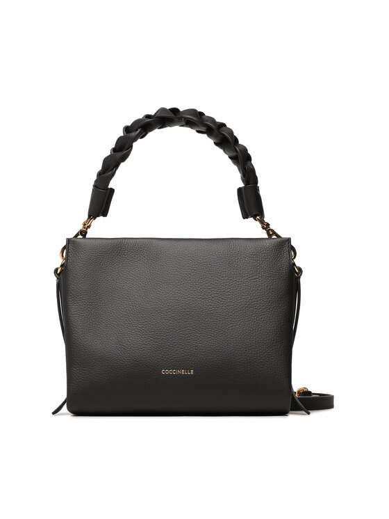Geantă Coccinelle Linea M50 Boheme Grana Double E1 M50 58 01 01 Negru