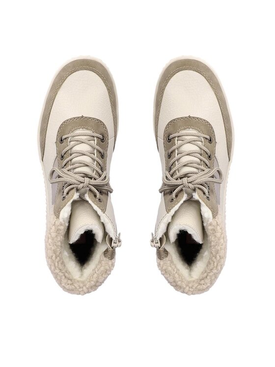 Rieker Rieker Schnürschuhe Z4002-64 Beige