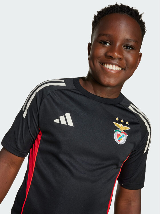 adidas adidas Koszulka techniczna Benfica Tiro 25 Competition Training Jersey Czarny Regular Fit