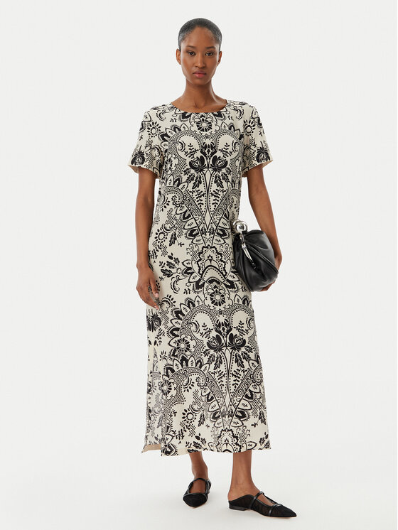 Weekend Max Mara Weekend Max Mara Vsakodnevna obleka Vela 2515221022 Črna Regular Fit