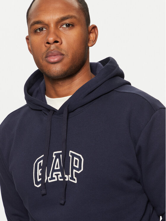 Gap Gap Pulóver 609502-02 Sötétkék Regular Fit