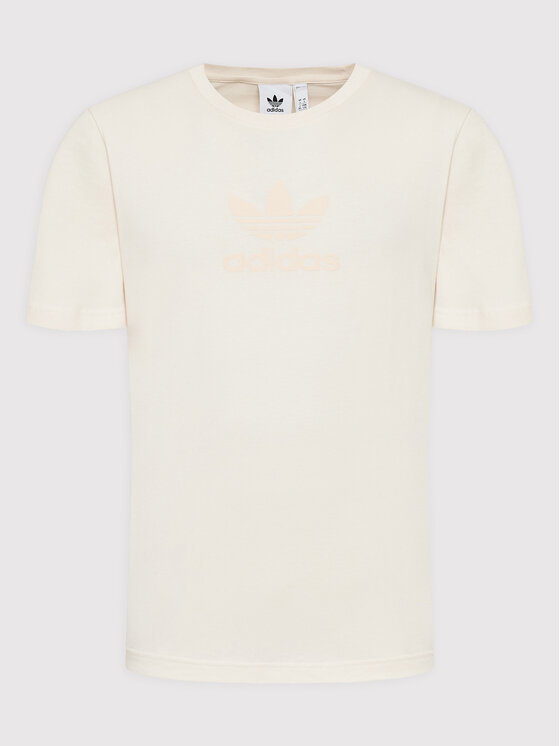 adidas adidas T-Shirt Trefoil Series Street HK2786 Μπεζ Regular Fit