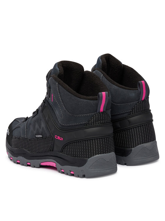 CMP CMP Bakancs Kiruna Mid FitGo Fleece Wp 3Q57894J Fekete