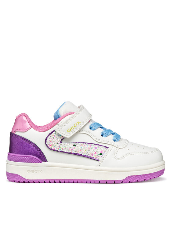 Geox Sneakers J Washiba Girl J55HXA 054AJ C1Z8H S Alb