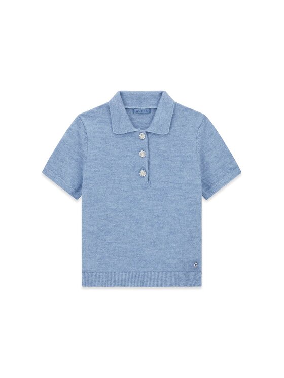 Guess Guess T-Shirt 180860 Niebieski Classic Fit