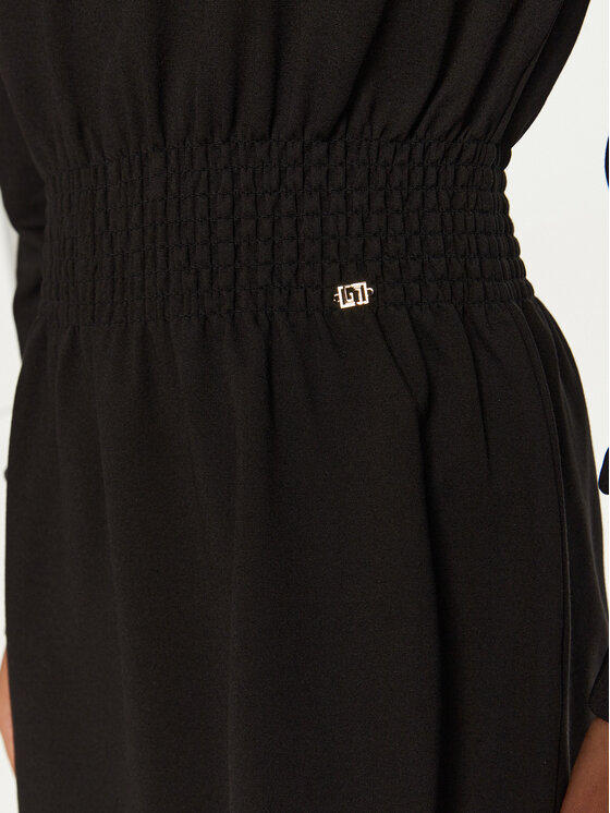 Gaudi Gaudi Rochie de zi 421BD14007 Negru Regular Fit
