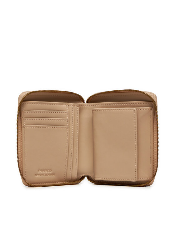 PINKO PINKO Портфейл Taylor Zip Around AI 24-25 PCPL 100249 A0F1 Бежов
