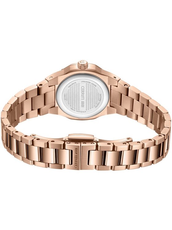 Cerruti 1881 Cerruti 1881 Zegarek Cerruti-CIWLG0111702 Różowe złoto
