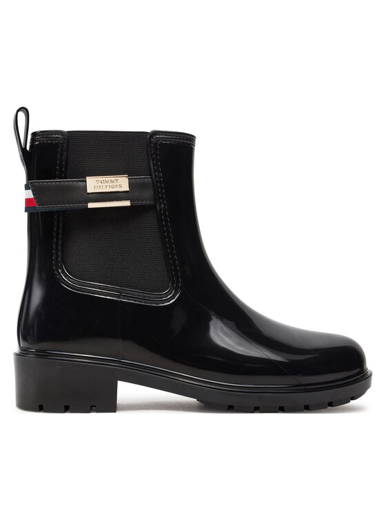 Tommy Hilfiger Tommy Hilfiger Gumáky FW0FW08214 Čierna