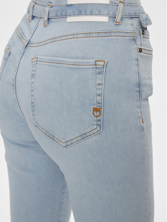 PINKO Pinko Jeans Flora 100166 A1MQ Himmelblau Flare Fit