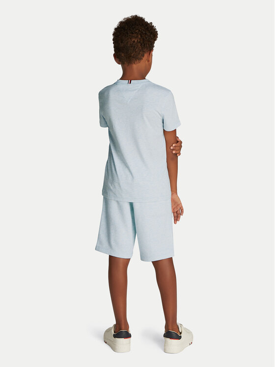 Tommy Hilfiger Tommy Hilfiger T-Shirt Essential KB0KB06879 S Světle modrá Regular Fit